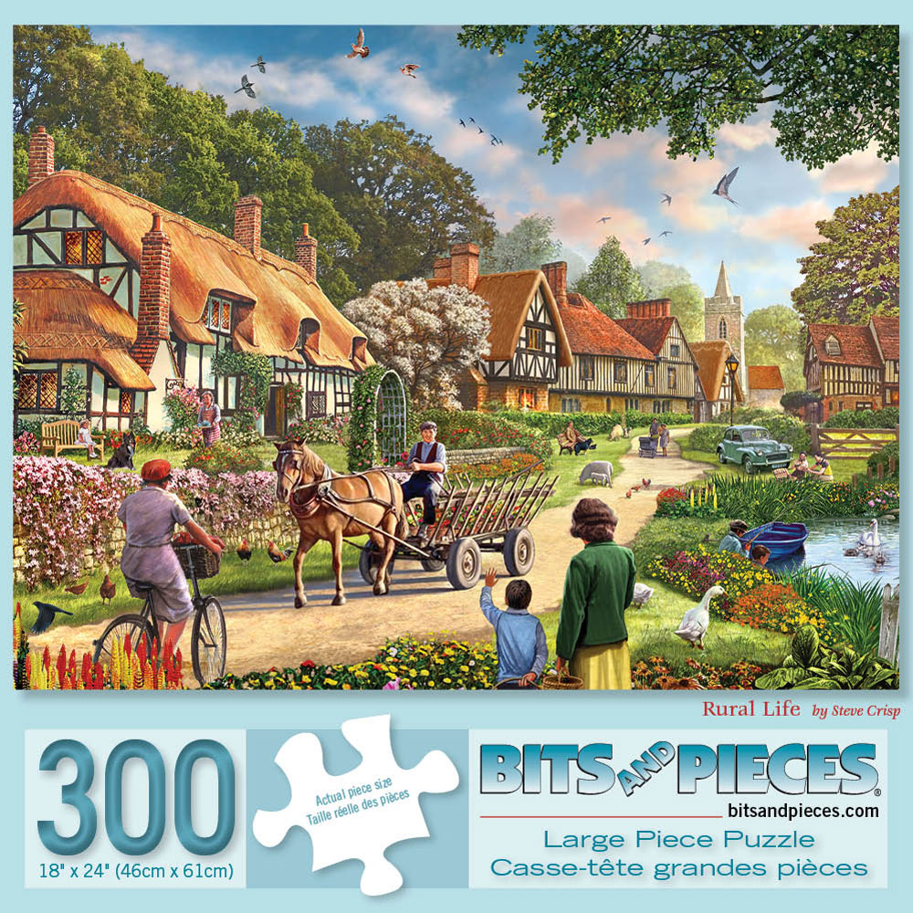 Rural Life 300 Large Piece Jigsaw Puzzle
