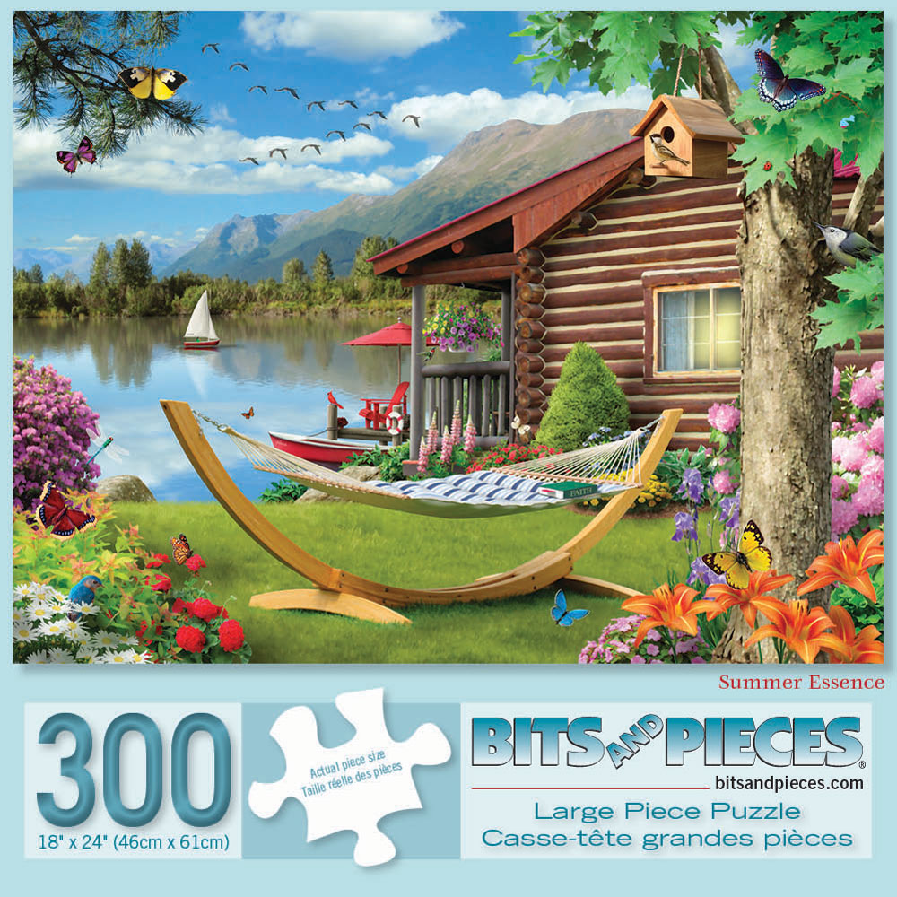 Summer Essence 300 Large Piece Jigsaw Puzzle