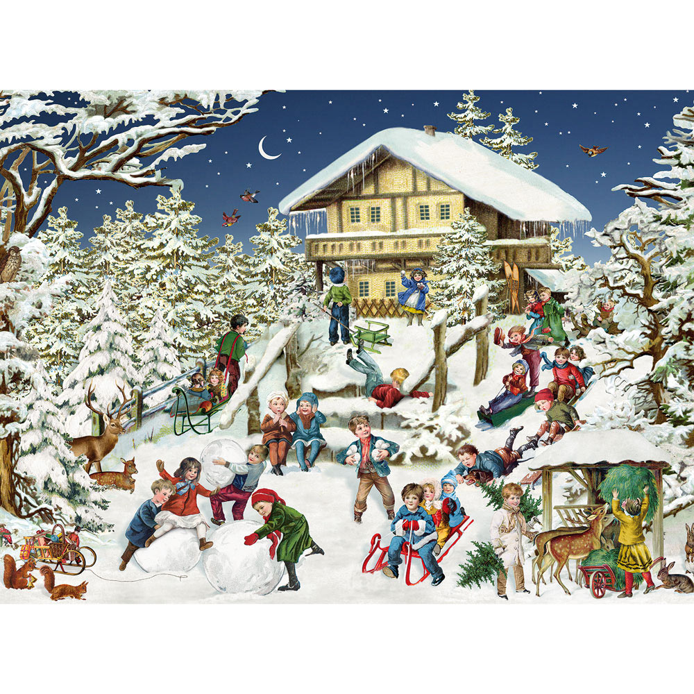 Opname Overtreden Meevoelen Ski Lodge 1000 Piece Jigsaw Puzzle | Bits and Pieces