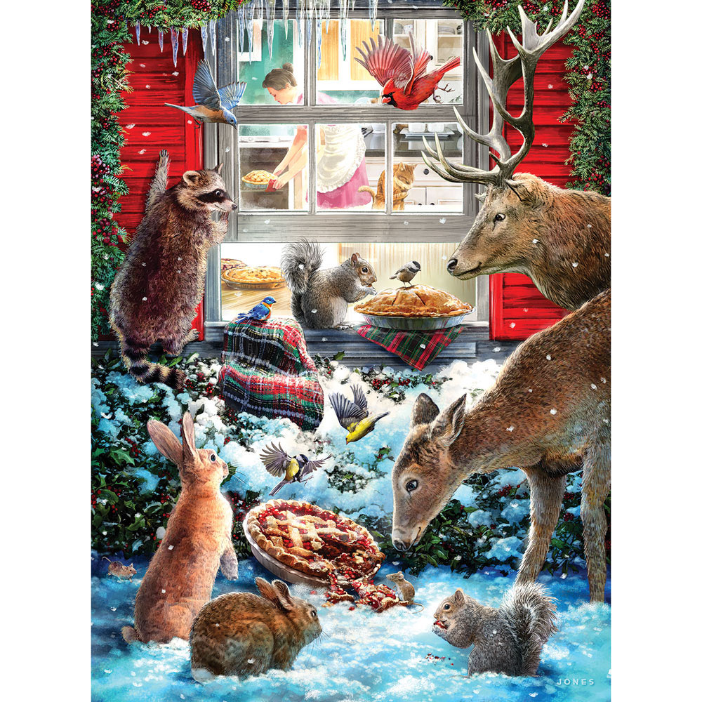 Christmas Pies 300 Large Piece Jigsaw Puzzle