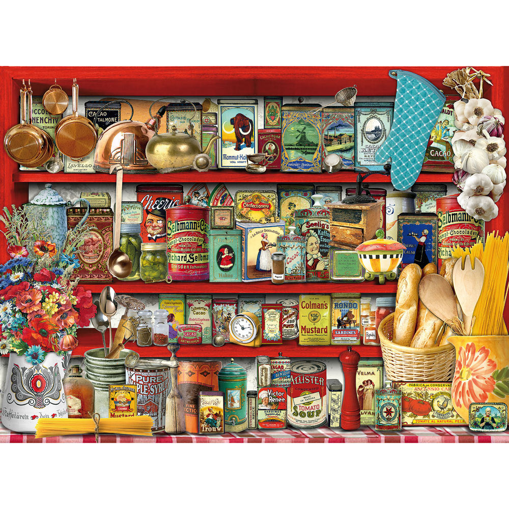 Kitchen Shelf 1000 Piece Jigsaw Puzzle