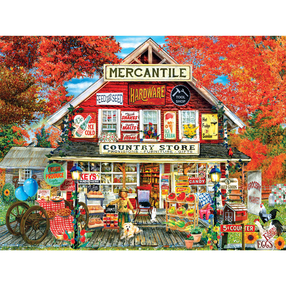 General Store 500 Piece Jigsaw Puzzle | Bits and Pieces