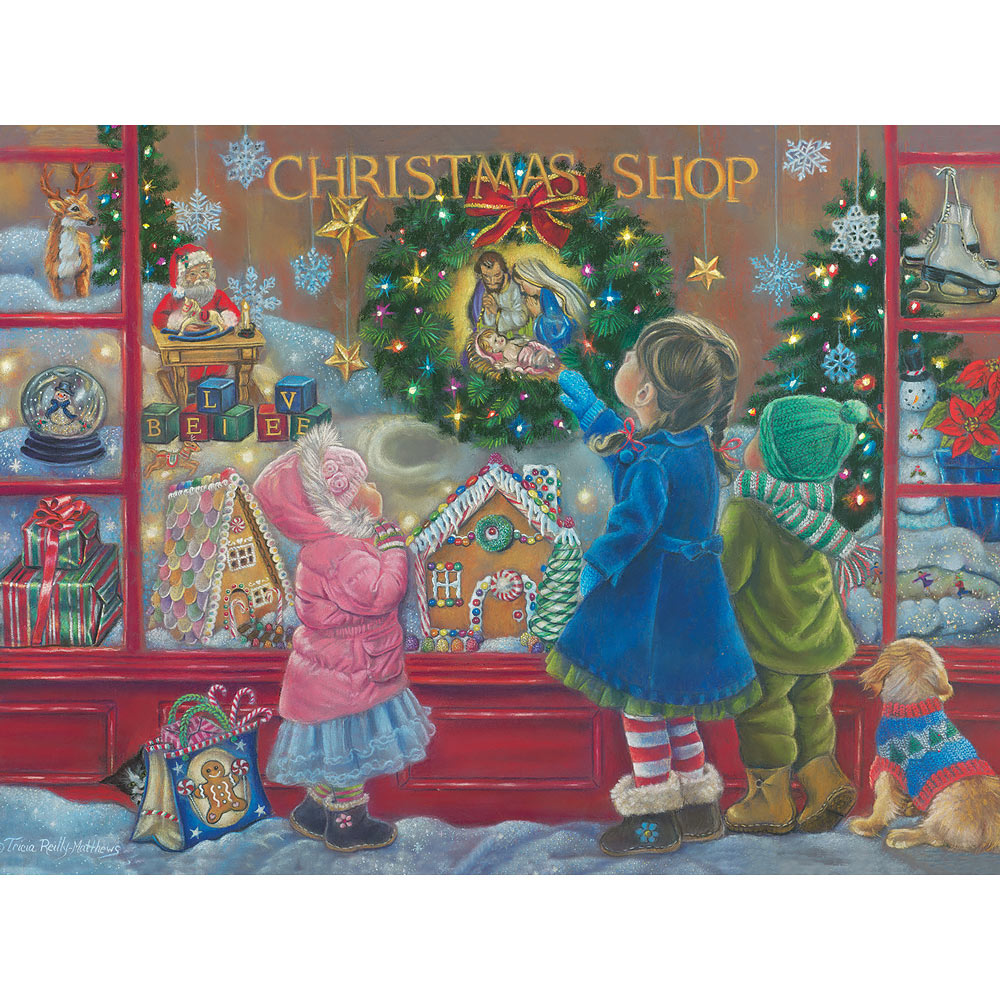 Christmas Blessing 300 Large Piece Jigsaw Puzzle