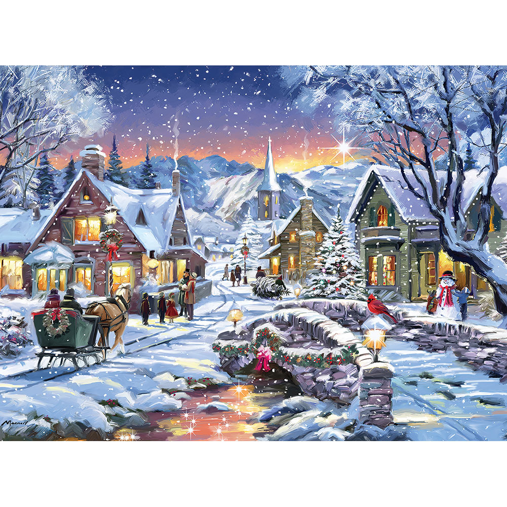 Tinsel Town 500 Piece Jigsaw Puzzle