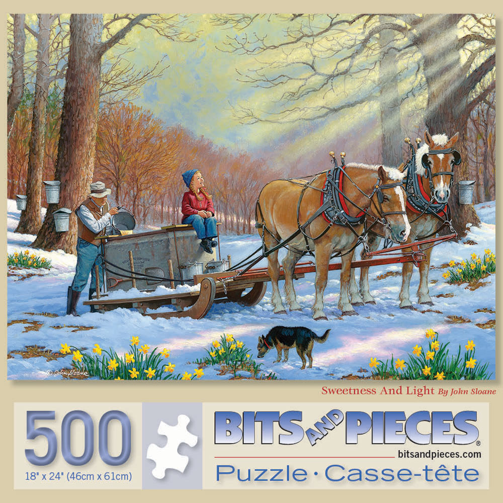 Sweetness And Light 500 Piece Jigsaw Puzzle