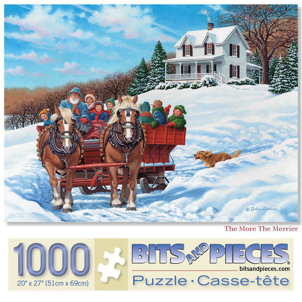 The More the Merrier 1000 Piece Jigsaw Puzzle
