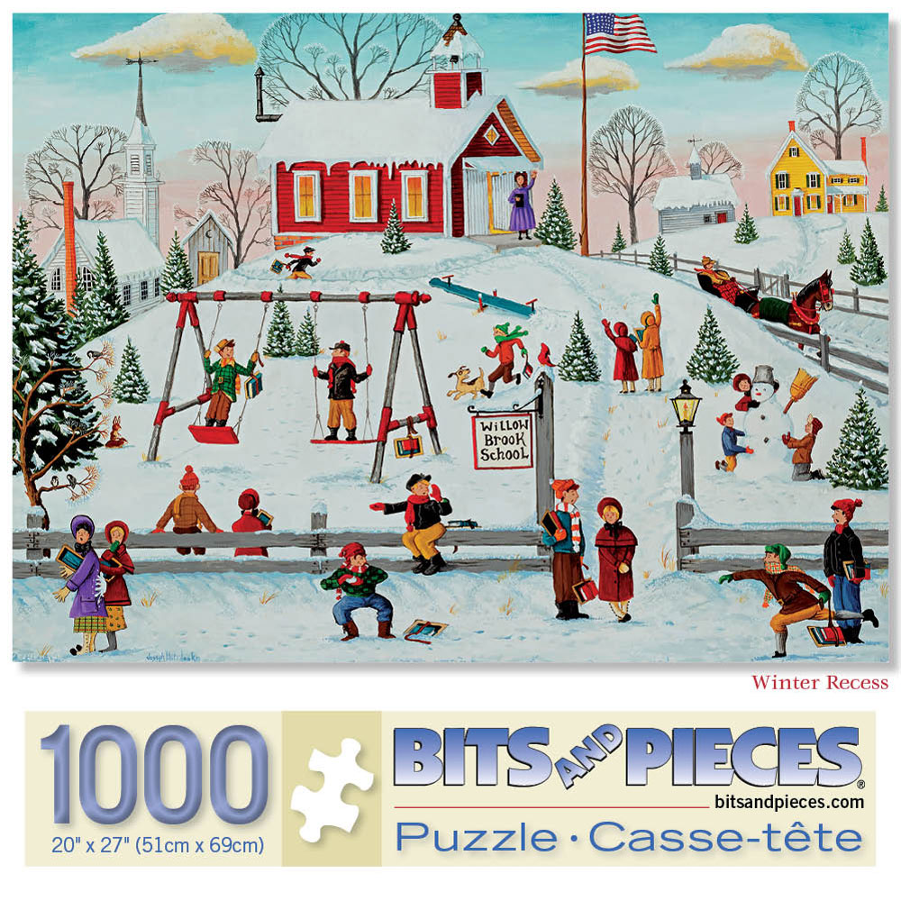 Winter Recess 1000 Piece Jigsaw Puzzle