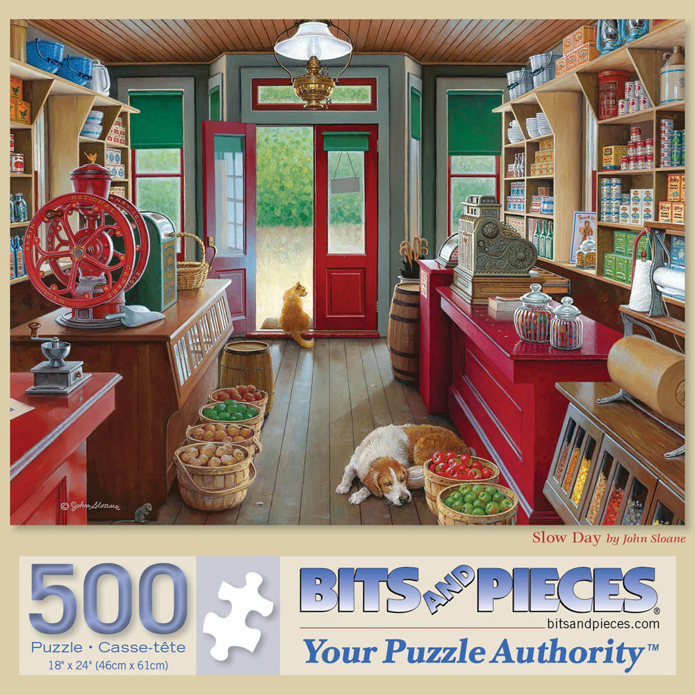 Slow Day 500 Piece Jigsaw Puzzle