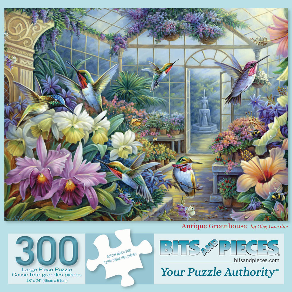 Antique Greenhouse 300 Large Piece Jigsaw Puzzle