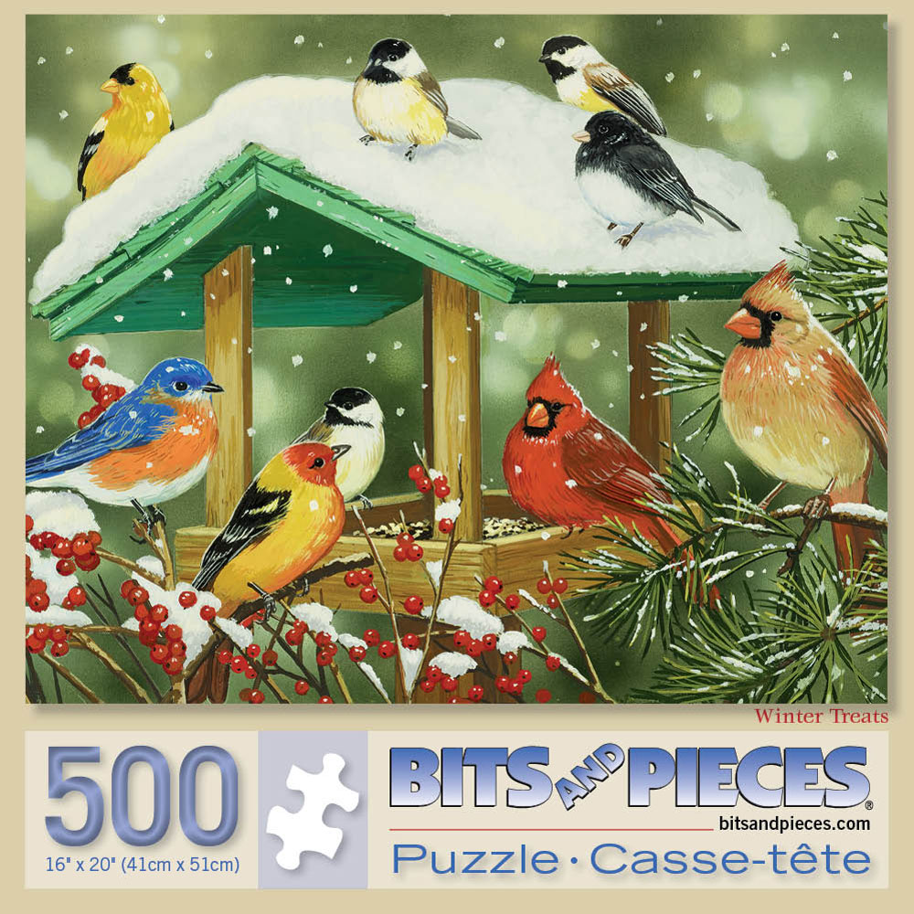 Winter Treats 500 Piece Jigsaw Puzzle