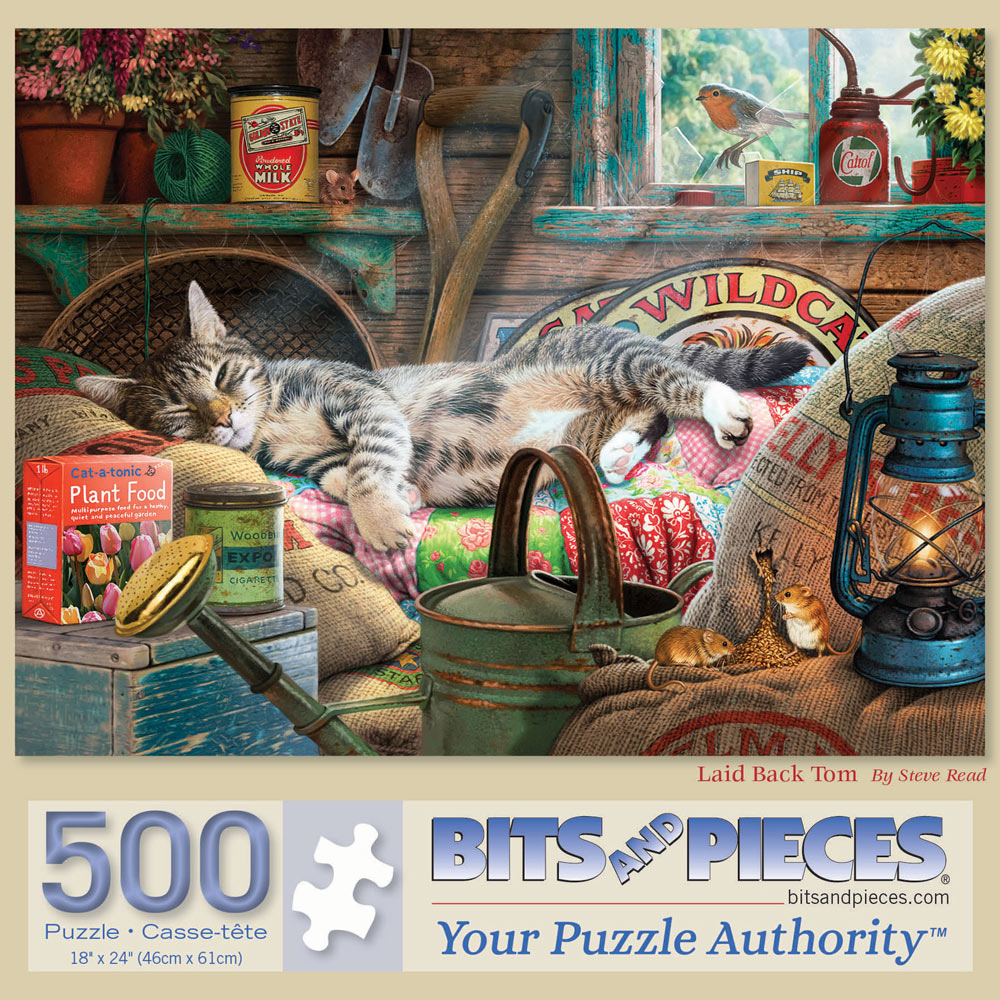 Laid Back Tom 500 Piece Jigsaw Puzzle