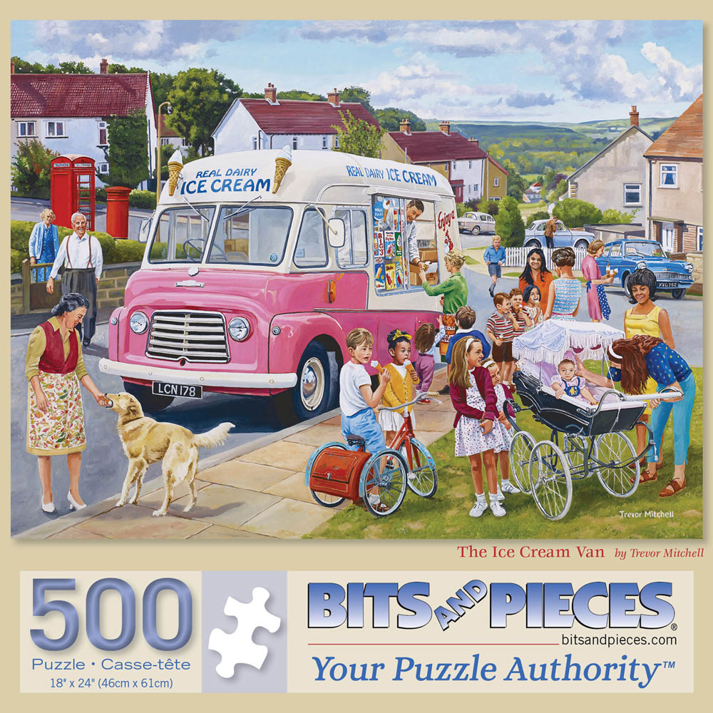 The Ice Cream Van 500 Piece Jigsaw Puzzle