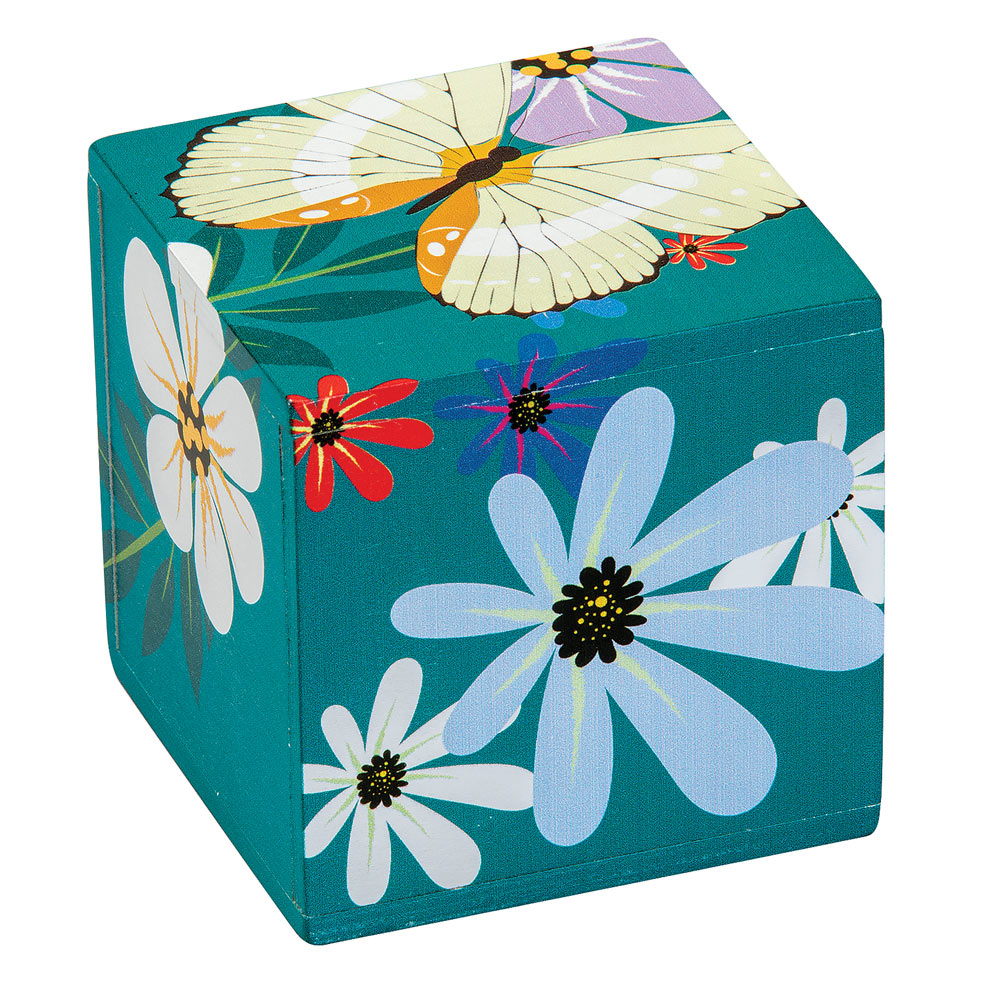 Bits and Pieces Wooden Brainteaser Puzzle Box The Secret Enigma Gift Box 