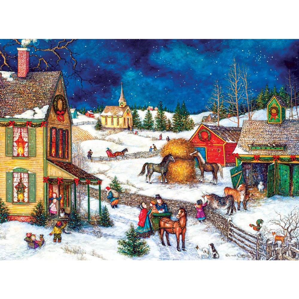 Home Again for Christmas 1000 Piece Jigsaw Puzzle | Bits and Pieces