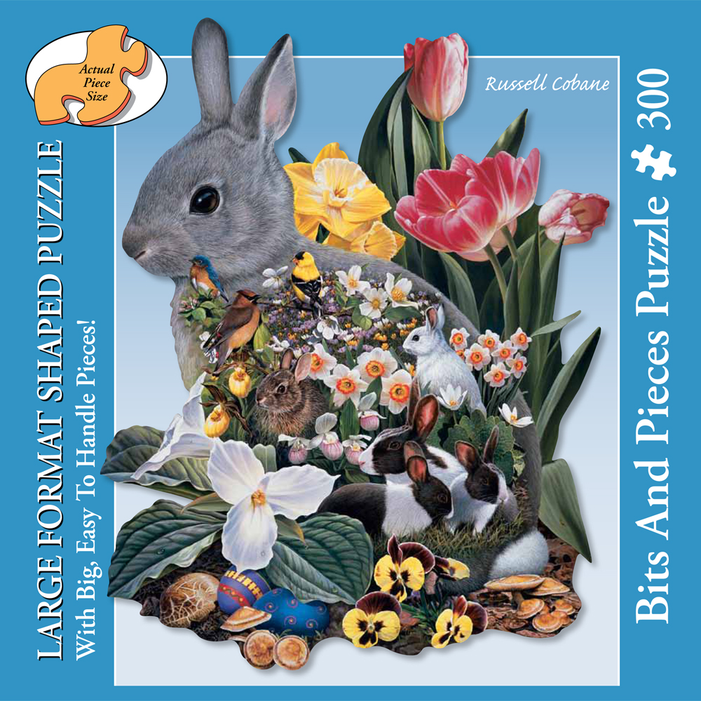 Spring has Sprung 300 Large Piece Shaped Jigsaw Puzzle