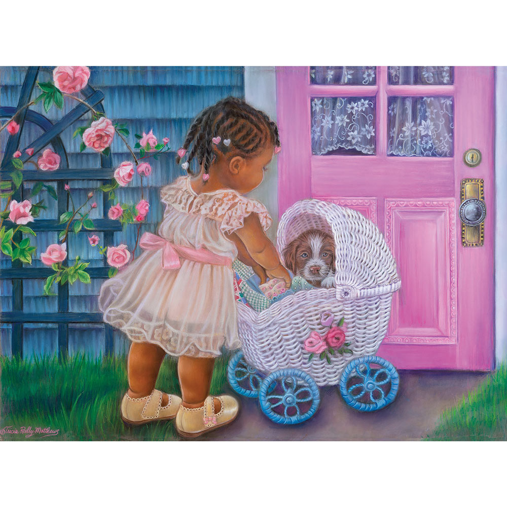 Puppy Love 300 Large Piece Jigsaw Puzzle