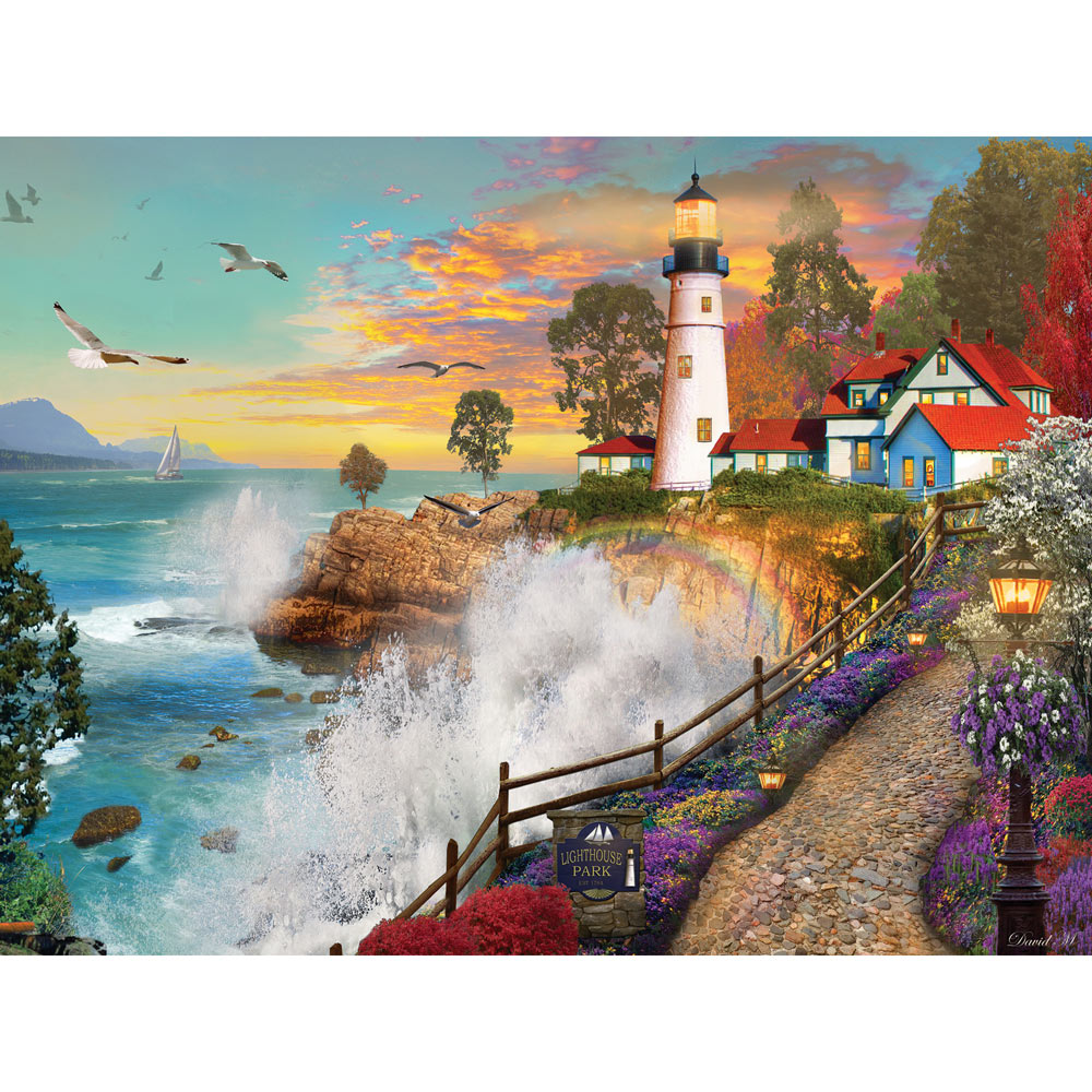 Lighthouse Park 300 Large Piece Jigsaw Puzzle