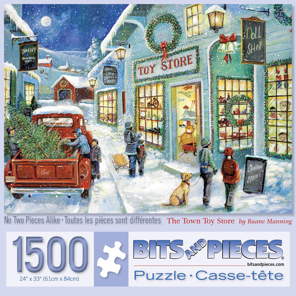The Town Toy Store 1500 Piece Jigsaw Puzzle