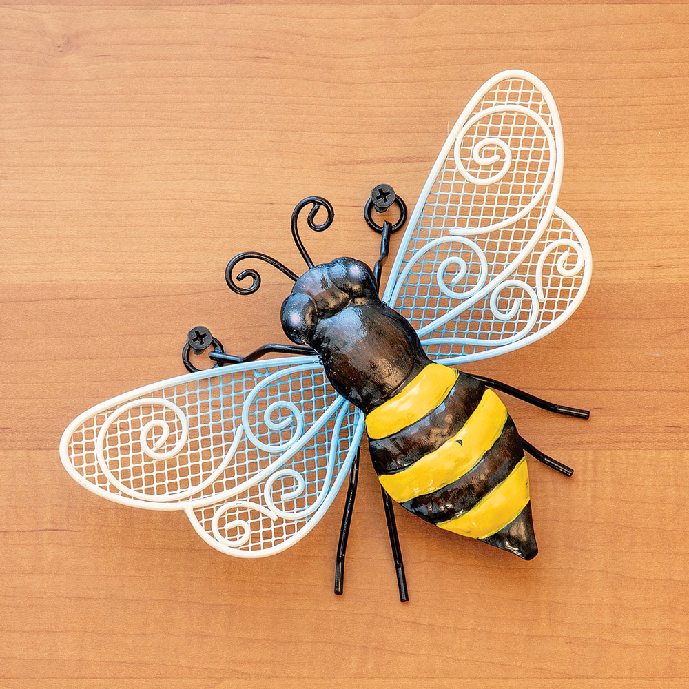 Set of 3: Decorative Honeybees Wall Art