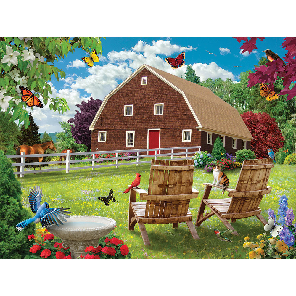 Countryside Comfort 300 Large Piece Jigsaw Puzzle