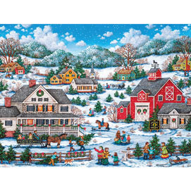 Kringle's Tree Farm 550 Piece Jigsaw Puzzle