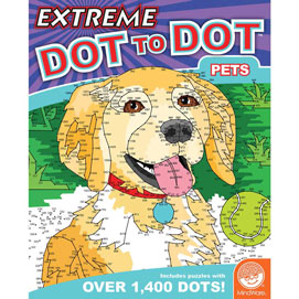 Extreme Dot to Dot Book - Pets