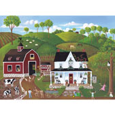 Summer At The Farm 1000 Large Piece Jigsaw Puzzle