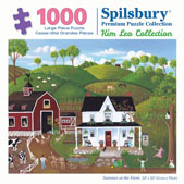 Summer At The Farm 1000 Large Piece Jigsaw Puzzle