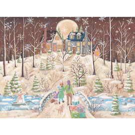 Over The River Through The Woods 300 Large Piece Jigsaw Puzzle