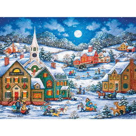 Welcoming The New Year 550 Piece Jigsaw Puzzle