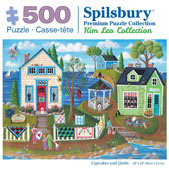 Cupcakes And Quilts 500 Piece Jigsaw Puzzle