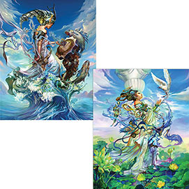 Set of 2 Pre-Boxed: Chen Wei 1000 Piece Jigsaw Puzzles