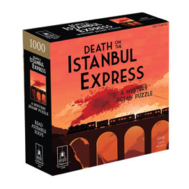 Death On The Istanbul Express 1000 Piece Jigsaw Puzzle