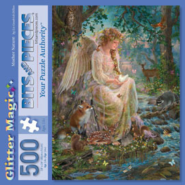 Mother Nature 500 Piece Glitter Puzzle