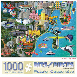 Miami 1000 Piece Jigsaw Puzzle