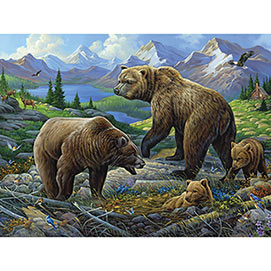 Grizzly Country 1000 Piece Jigsaw Puzzle