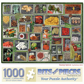 Stamp Spices 1000 Piece Jigsaw Puzzle