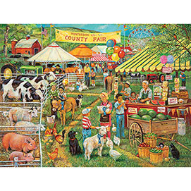 Country Fair 300 Large Piece Jigsaw Puzzle