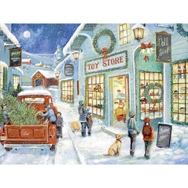 The Town Toy Store 300 Large Piece Jigsaw Puzzle