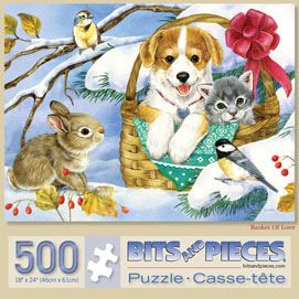 Basket of Love 500 Piece Jigsaw Puzzle