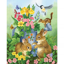 A Touch Of Spring 50 Large Piece Jigsaw Puzzle