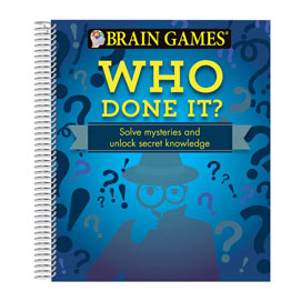 Who Done It? Puzzle Book
