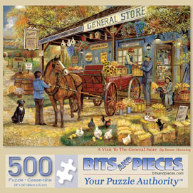 A Visit to the General Store 500 Piece Jigsaw Puzzle