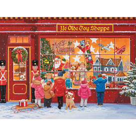 Wishful Window Shopping Christmas 1000 Piece Jigsaw Puzzle