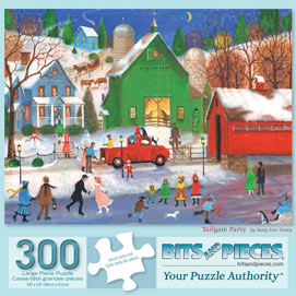 Tailgate Party 300 Large Piece Jigsaw Puzzle