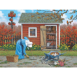 Early To Work 300 Large Piece Jigsaw Puzzle
