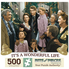 It's A Wonderful Life 75th Anniversary 500 Piece Jigsaw Puzzle