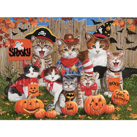 Halloween Pranksters 300 Large Piece Jigsaw Puzzle