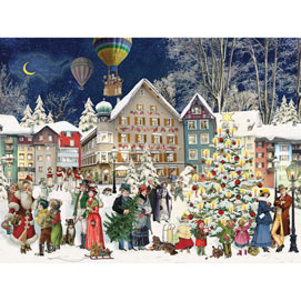 Christmas Town 500 Piece Jigsaw Puzzle