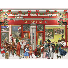 Christmas Museum 300 Large Piece Jigsaw Puzzle